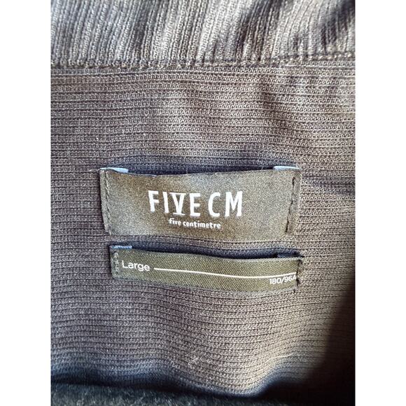 Five CM Heavenly Days Bowling Shirt Men’s Black Rockabilly Retro Embroidered L - Picture 4 of 15